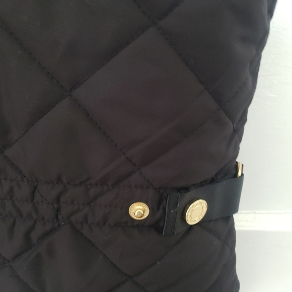 RALPH LAUREN WOMEN EQUESTRIAN REVERSIBLE QUILTED VEST BLACK TURQUOISE SM… - Picture 8 of 15